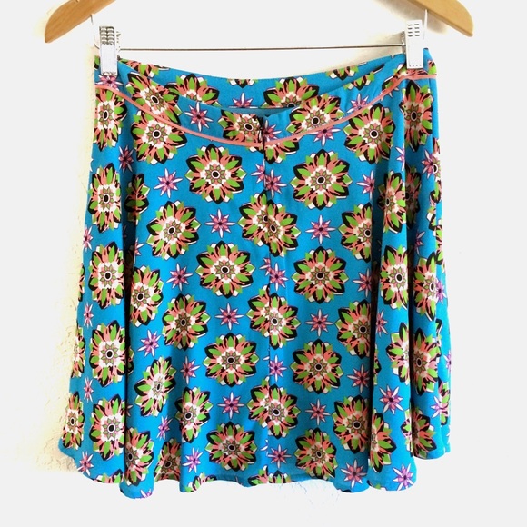 Flying Tomato Boho Floral Skate Skirt Mini Circle - Picture 2 of 4